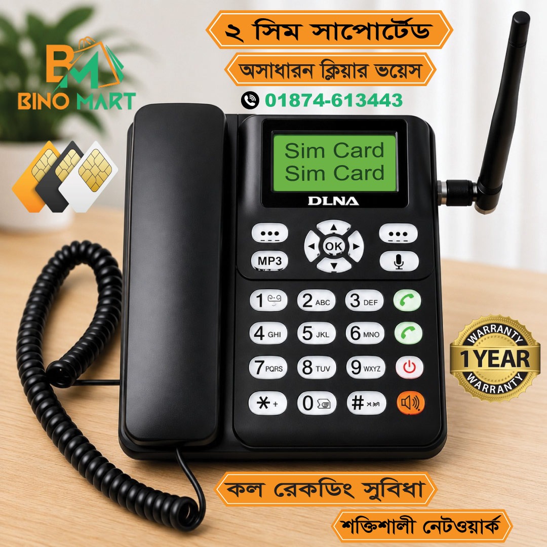 DLNA Dual SIM Land Phone